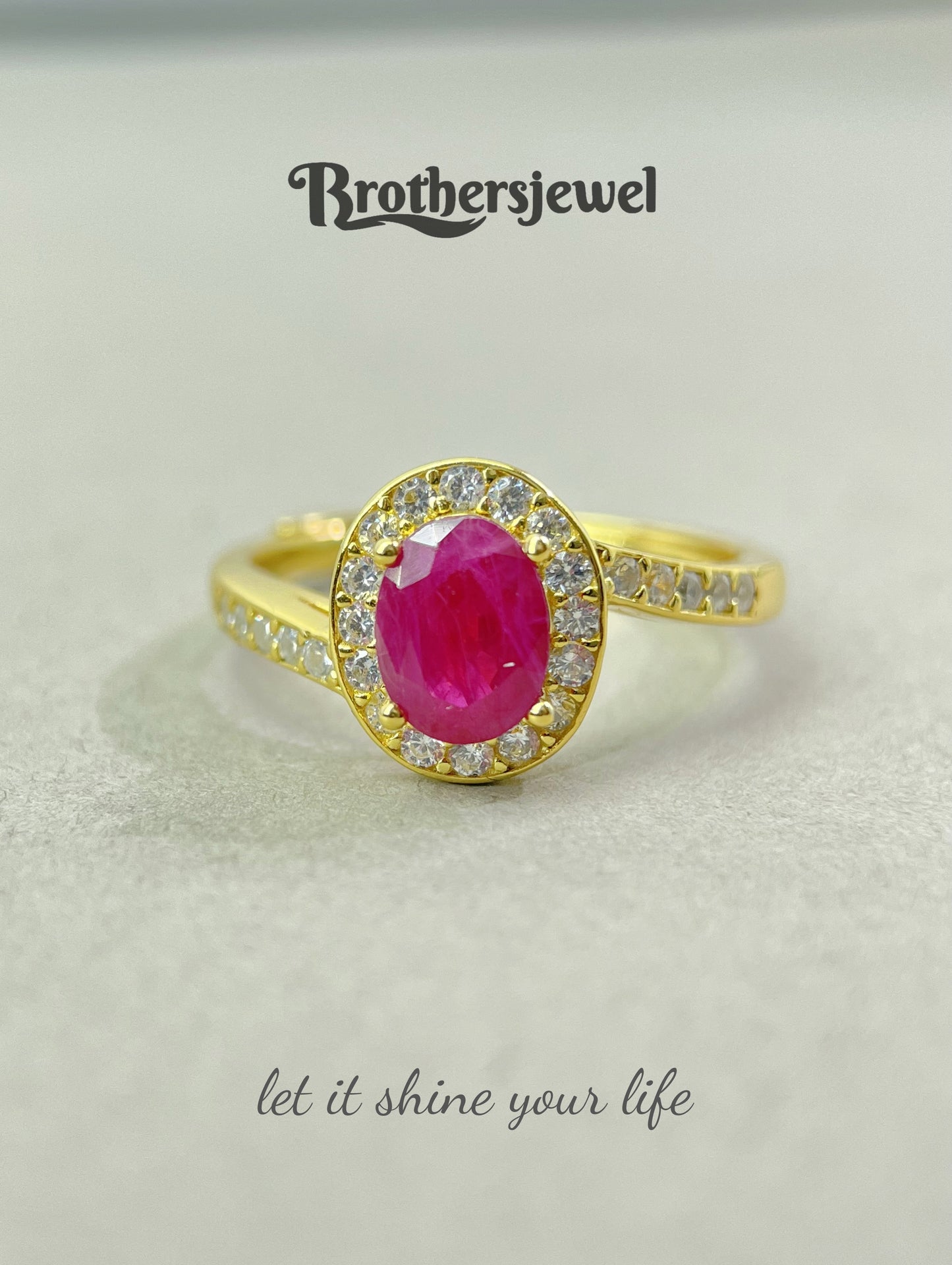 S925 Silver Natural Gorgeous Ruby Ring N0120109