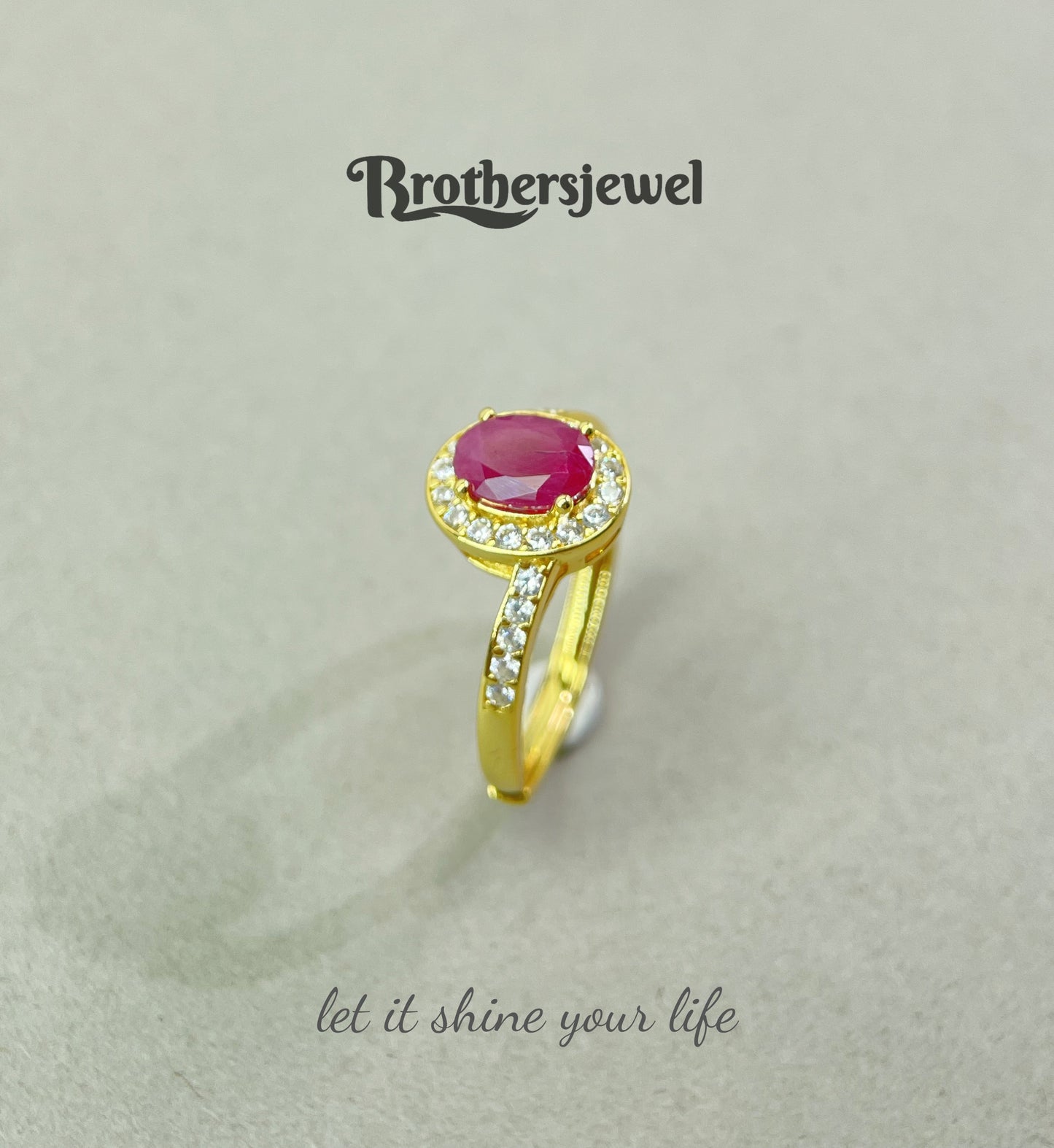 S925 Silver Natural Gorgeous Ruby Ring N0120109