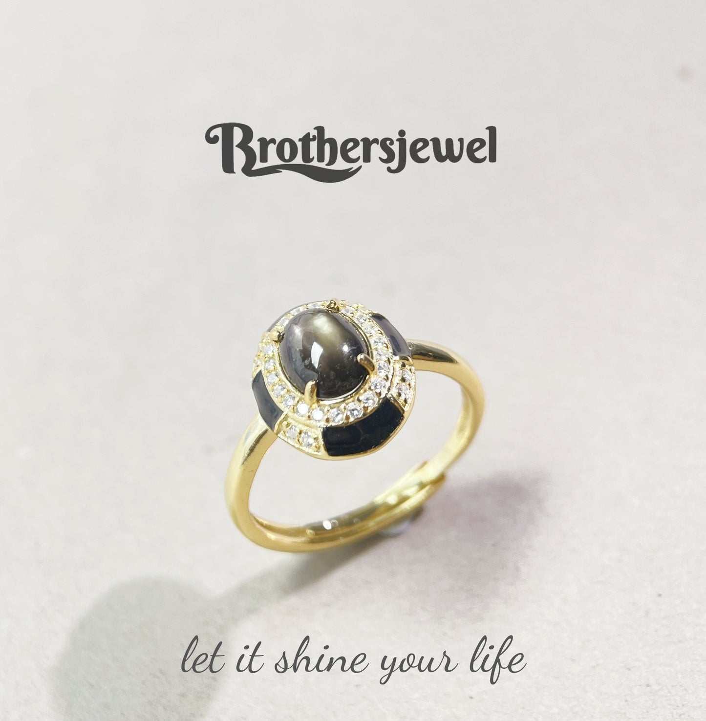 S925 Silver Natural Star Sapphire Ring L0089109