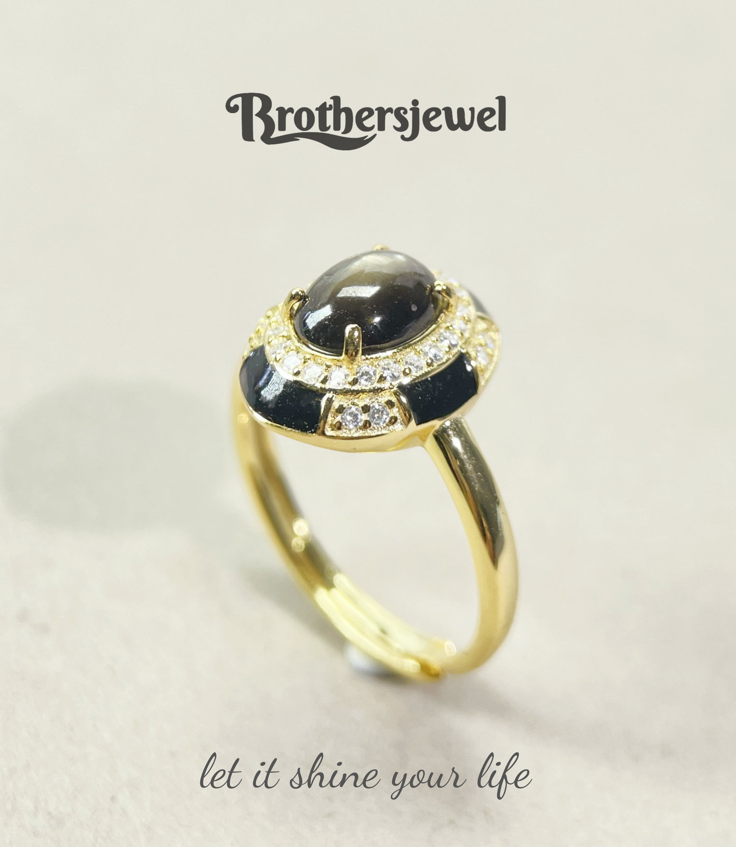 S925 Silver Natural Star Sapphire Ring L0089109